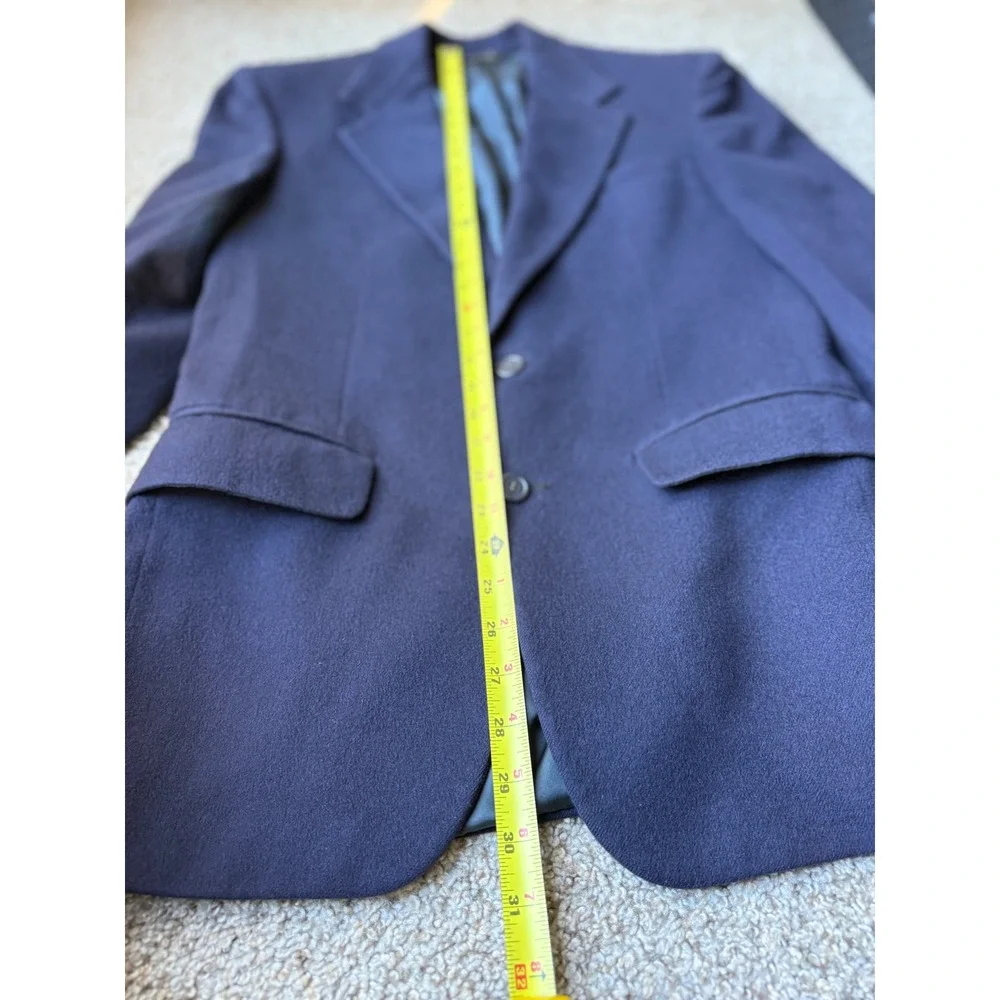 Luxurious Vintage Lord & Taylor Fifth Avenue Cashmere Blazer Rare‎ Plum men S